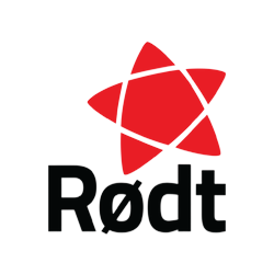 Rødt sin logo